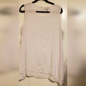 Fever sleeveless flowy white